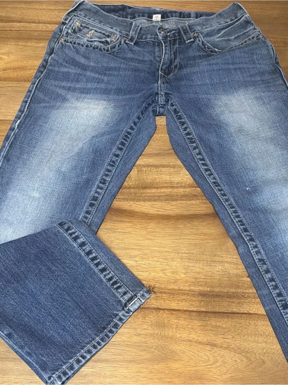 Men’s True Religion Section Straight Sz 30 (32x32) 100% Cotton Flap Pocket